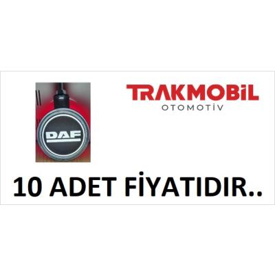 AYNA ALTI KÜPE LAMBA LOGOLU(DAF-FORD-IVECO-MAN-MERCEDES-RENAULT-SCANIA-VOLVO) (10 ADET) Kırmızı - Beyaz