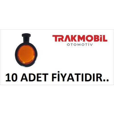 AYNA ALTI KÜPE LAMBA NEON (10 ADET) Sarı - Kırmızı