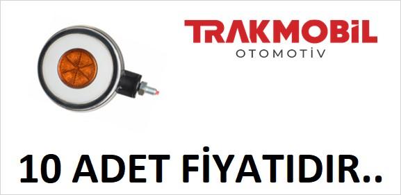 AYNA ALTI KÜPE LAMBA SİNYALLİ NEON (10 ADET) Kırmızı - Beyaz