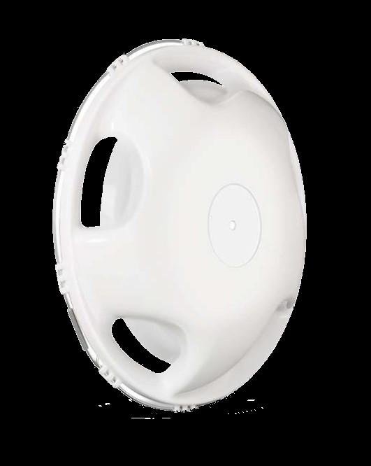 AYS 19,5 STAR MODEL PLASTİK JANT KAPAĞI BEYAZ ÖN