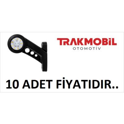 BOYNUZ LAMBA KISA LENSLİ CAM 18 LEDLİ (10 ADET)