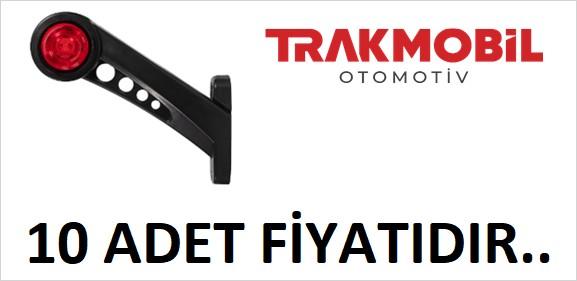 BOYNUZ LAMBA UZUN LENSLİ CAM 18 LEDLİ (10 ADET)