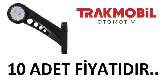 BOYNUZ LAMBA UZUN PETEKLİ CAM 18 LEDLİ (10 ADET)