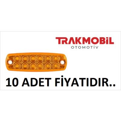 ÇAKAR LAMBA 12 LEDLİ (10 ADET) Sarı