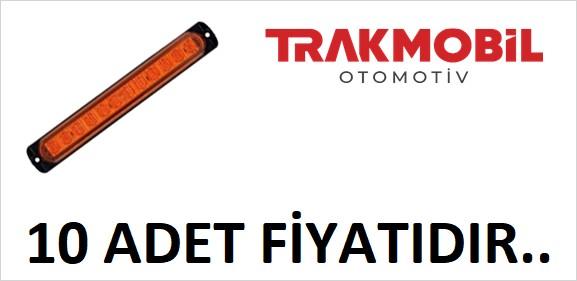 ÇAKAR LAMBA 12 LEDLİ UZUN (10 ADET) Sarı