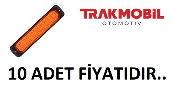 ÇAKAR LAMBA 24 LEDLİ UZUN 5 FONKSİYONLU (10 ADET) Sarı