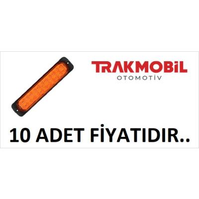 ÇAKAR LAMBA 24 LEDLİ UZUN 5 FONKSİYONLU (10 ADET) Sarı