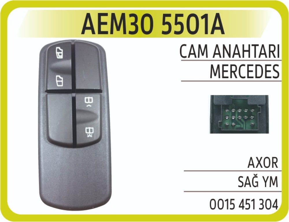 CAM ANAHTARI MERCEDES