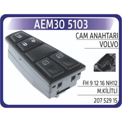 CAM ANAHTARI VOLVO MERKEZİ KİLİTLİ