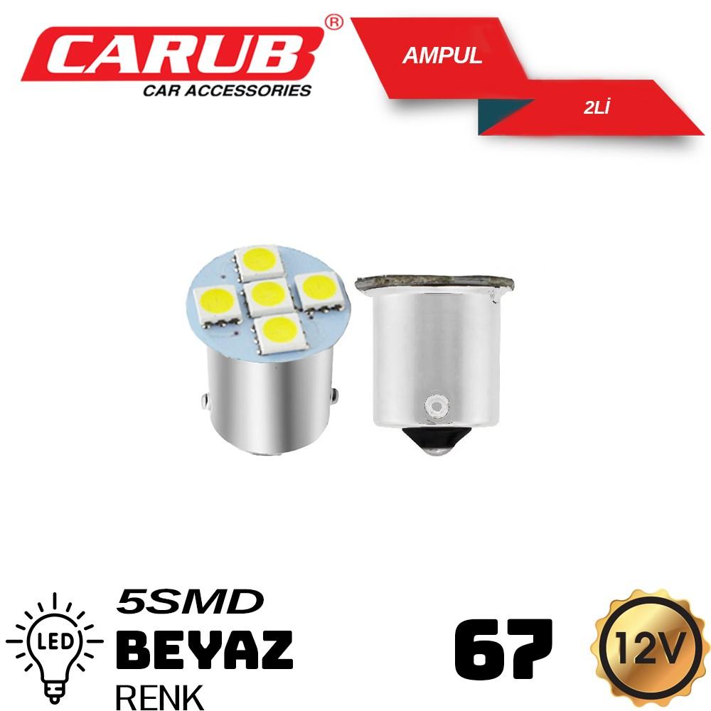 CARUB 12V 67 LED BEYAZ