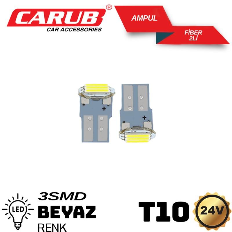 CARUB 24V T10 DİPSİZ LED AMPÜL