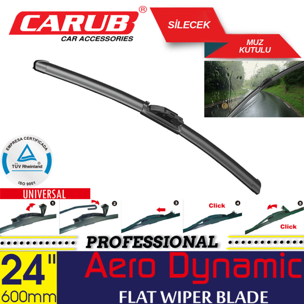 CARUB 60CM MUZ TİPİ SİLGİ SÜPÜRGESİ