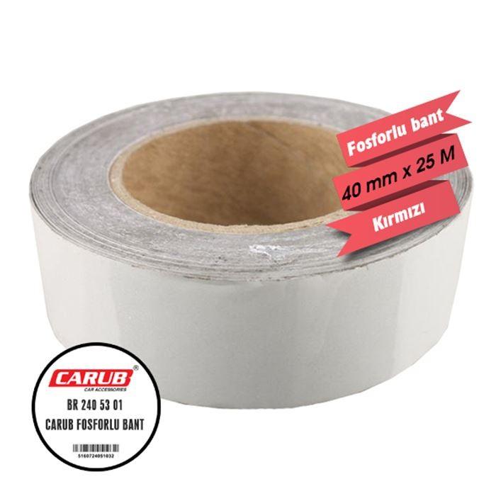 CARUB FOSFORLU BANT BEYAZ 4 CM X 25 MT
