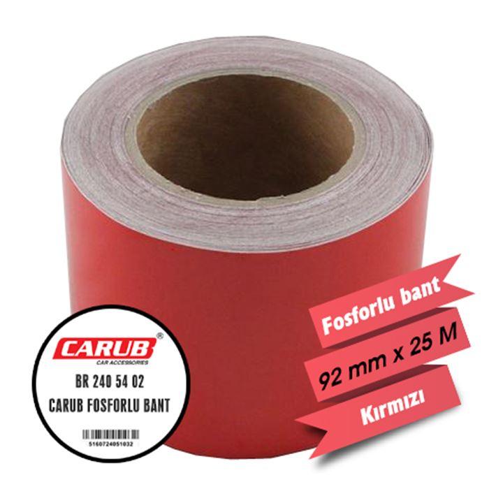 CARUB FOSFORLU BANT KIRMIZI 9,2 CM X 25 MT