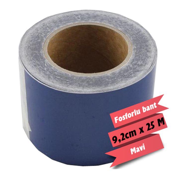 CARUB FOSFORLU BANT MAVİ 9,2 CM X 25 MT