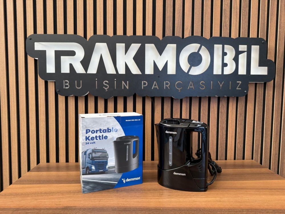 DEMMON 24V KAHVE MAKİNESİ 0.8L PORTABLE KETTLE