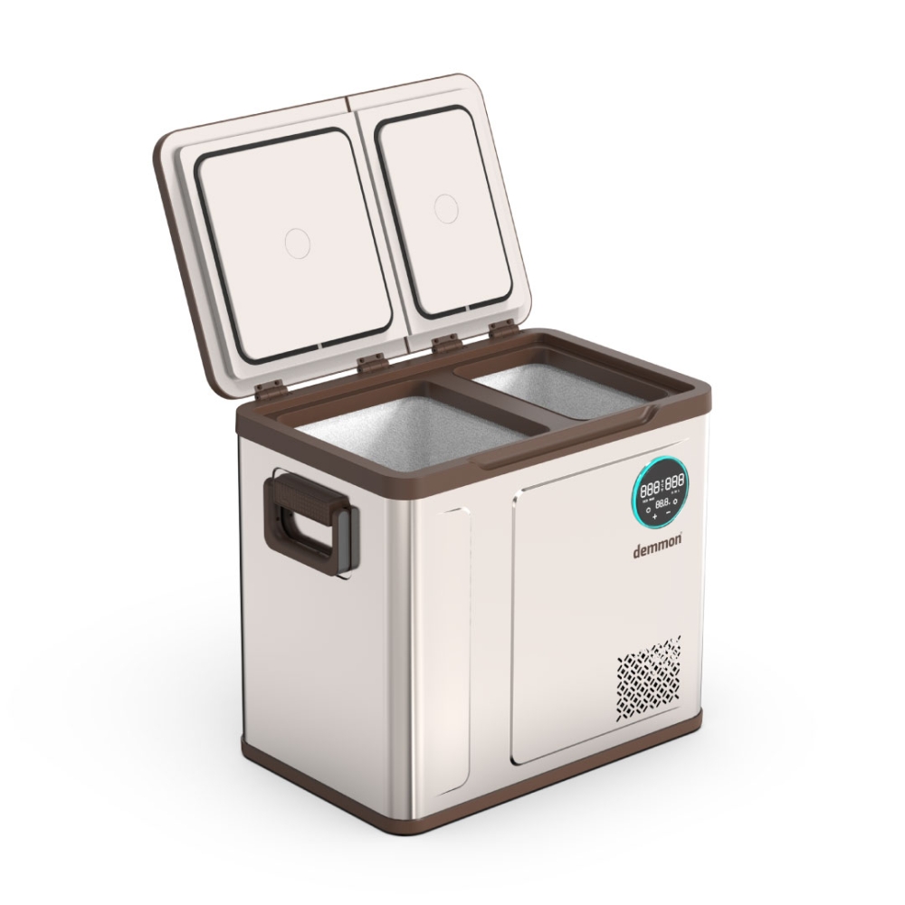 DEMMON ARAÇ İÇİ BUZDOLABI 55 LT ÇİFT KAPAK