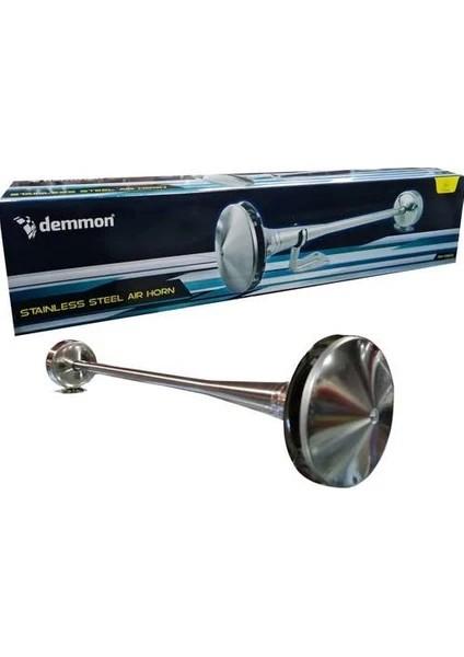 DEMMON MARİNE KORNA PASLNAMAZ ÇELİK 64CM