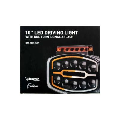 DEMMON OVAL FUUL LEDLİ SİS LAMBASI ÇİFT RENK ÇAKARLI