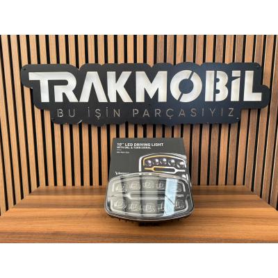 DEMMON OVAL FUUL LEDLİ SİS LAMBASI ÇİFT RENK