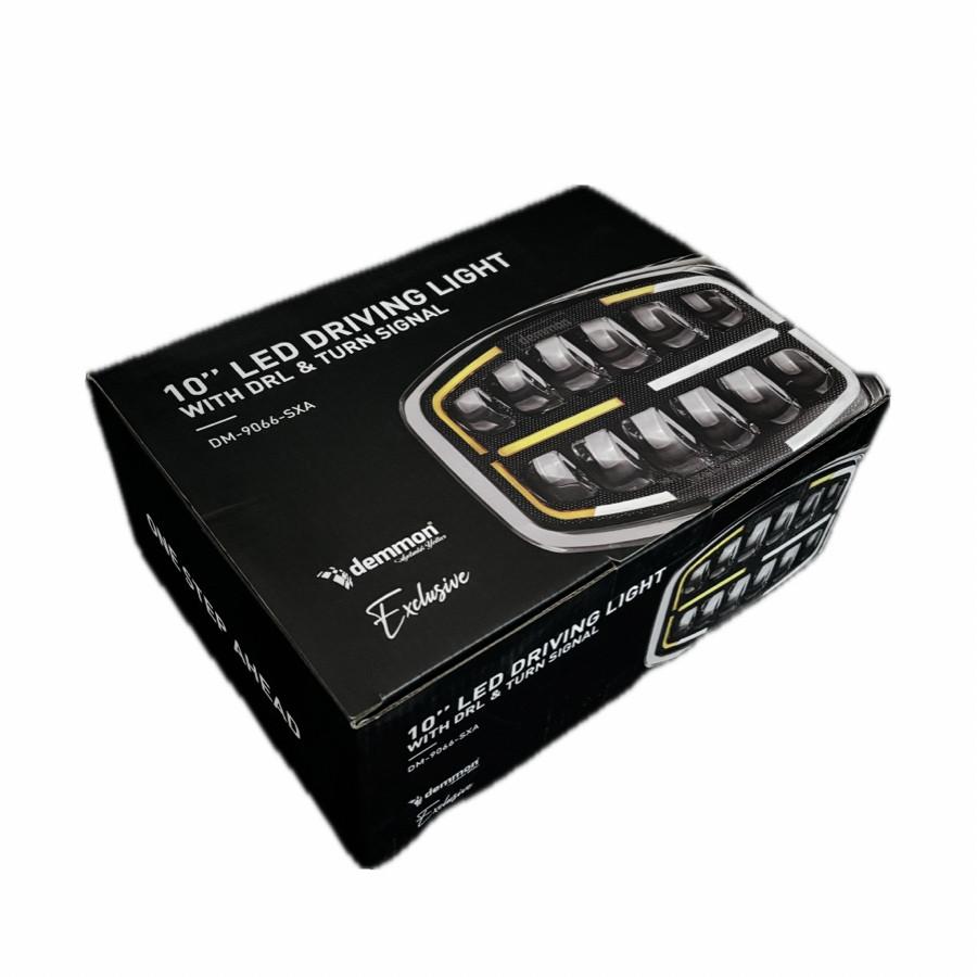 DEMMON OVAL FUUL LEDLİ SİS LAMBASI ÇİFT RENK