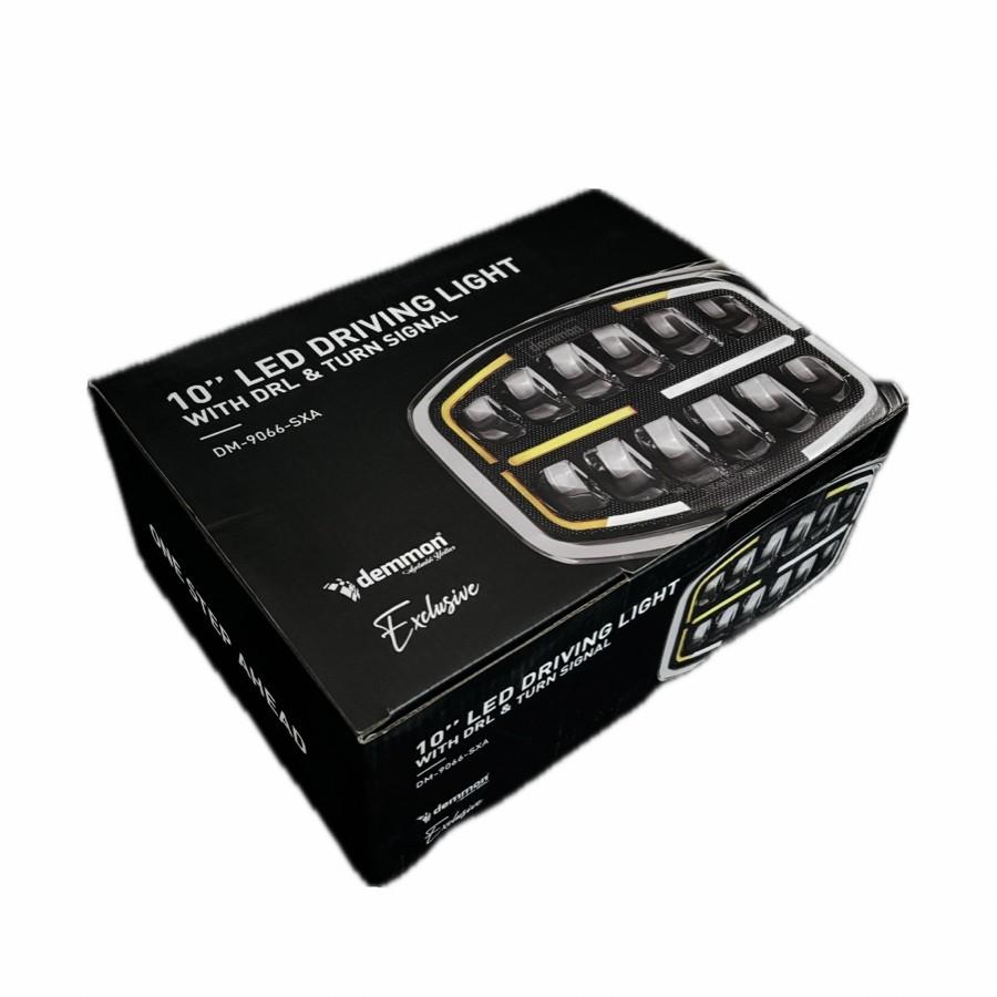 DEMMON OVAL FUUL LEDLİ SİS LAMBASI ÇİFT RENK