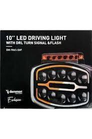 DEMMON OVAL FUUL LEDLİ SİS LAMBASI ÇİFT RENK ÇAKARLI