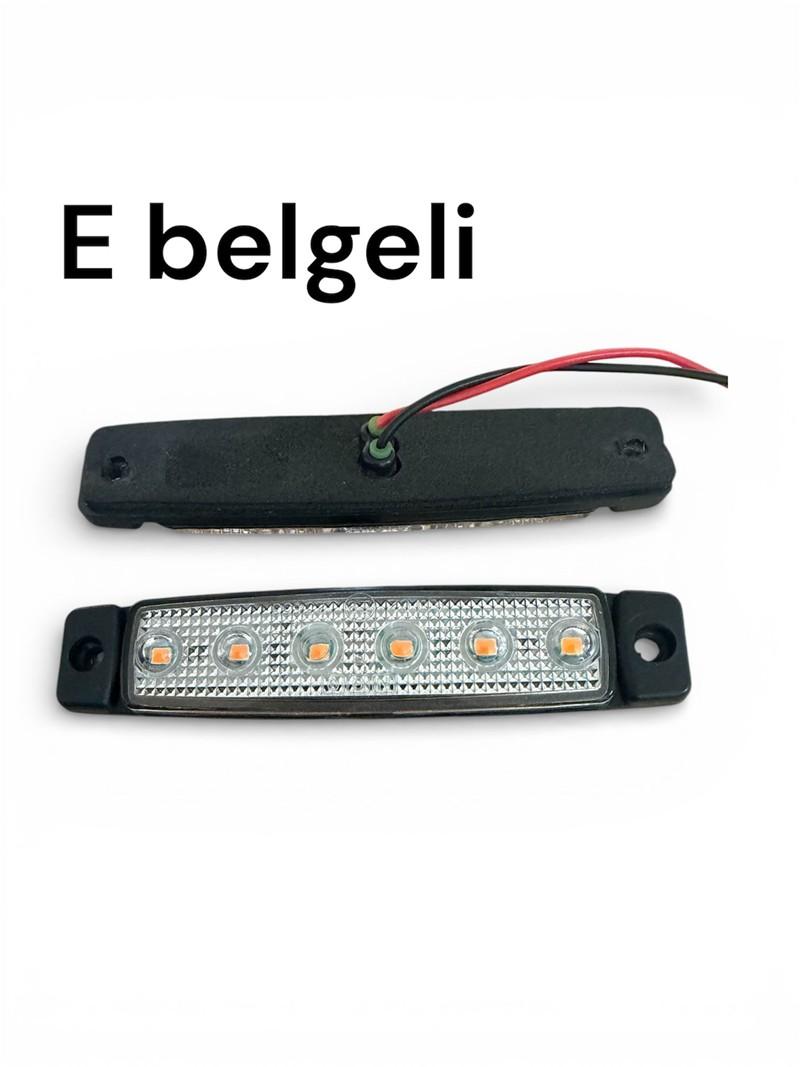 DEMMON  PARMAK LAMBA 6 LEDLİ SANEL TİP (E BELGELİ)  TURUNCU