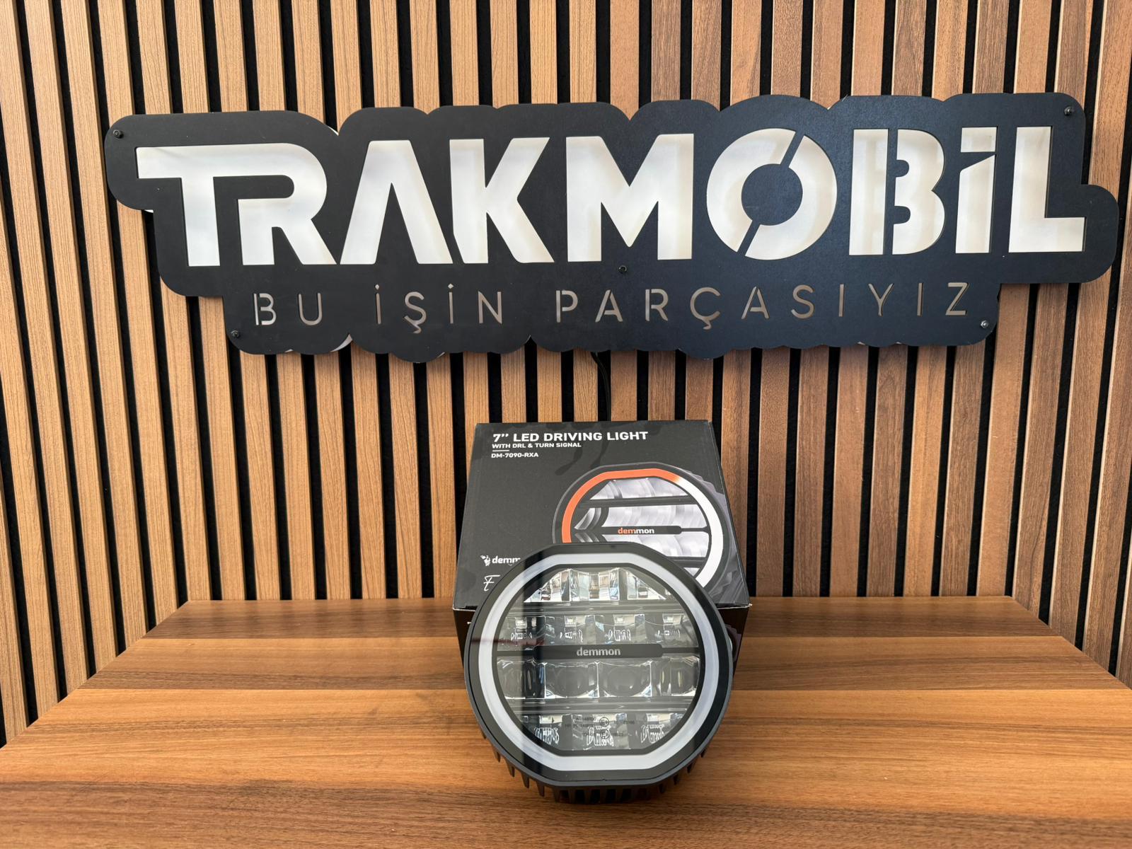 DEMMON YUVARLAK SİS LAMBASI 7 İNÇ 9-36V