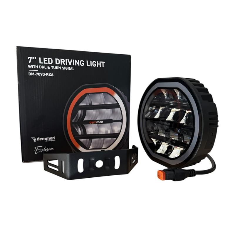 DEMMON YUVARLAK SİS LAMBASI 7 İNÇ 9-36V