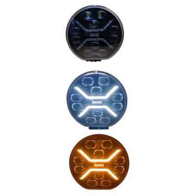 DEMMON YUVARLAK SİS LAMBASI FUL LED ÇİFT RENKLİ SONSUZ