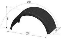 DORSE ÇİFT TEKER ÇAMURLUK 65X210