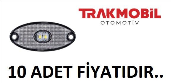 DORSE İŞARET LAMBA 2 LEDLİ  (10 ADET) Beyaz