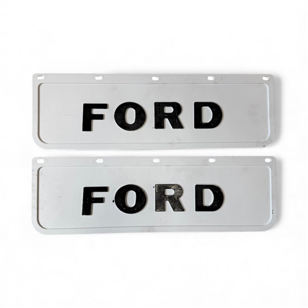 FORD ÖN TOZLUK BEYAZ (19X61CM) 1 TAKIM ( 2 ADET )