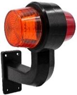 FR BOYNUZ LAMBA MAKSİ EĞRİ 18 LEDLİ SARI KIRMIZI