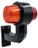 FR BOYNUZ LAMBA MAKSİ EĞRİ 18 LEDLİ NEON SARI KIRMIZI