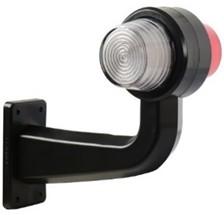 FR MAKSİ EĞRİ LAMBA UZUN NEON KIRMIZI BEYAZ