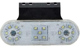 FR OVAL YAN İŞARET LAMBA 17 LEDLİ BRAKETLİ