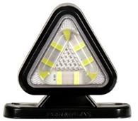 FR ÜÇGEN TAKOZ LAMBA 18 LEDLİ 6,5CM KIRMIZI BEYAZ