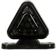 FR ÜÇGEN TAKOZ LAMBA 18 LEDLİ FÜME KIRMIZI BEYAZ