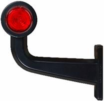 FR UZUN EĞRİ BOYNUZ LAMBA 4 LEDLİ LÜKS TİP