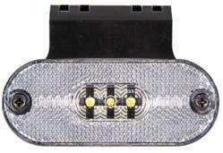 FR YM.OVAL LAMBA 3 LEDLİ BRAKETLİ SARI