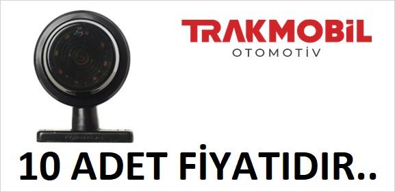 GENİŞ MAKSİ TAKOZ LAMBA LEDLİ FÜME CAM (10 ADET) Kırmızı - Beyaz