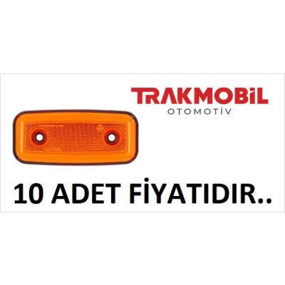 GENİŞ NEON LAMBA (10 ADET) Sarı