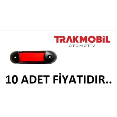 İZ LAMBA NEON - UNIVERSAL (10 ADET) Kırmızı