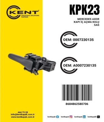 KENT AXOR İÇ AÇMA SAĞ