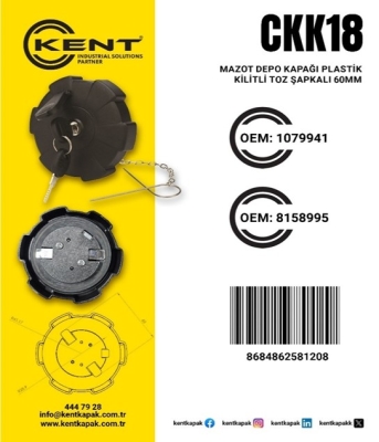 KENT DEPO KAPAĞI KÜÇÜK TOZ KAPAKLI