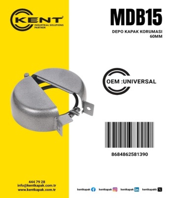 KENT DEPO KAPAK KORUMASI 60 MM (YUMURTA TASI YENİ TİP )