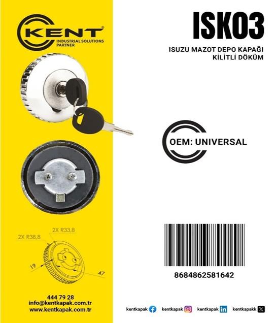 KENT ISUZU MAZOT DEPO KAPAĞI KİLİTLİ DÖKÜM
