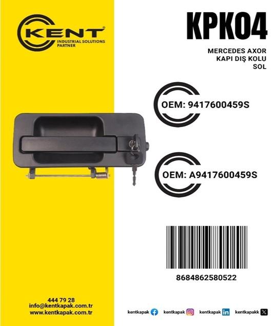 KENT MERCEDES AXOR KAPI KOLU SOL